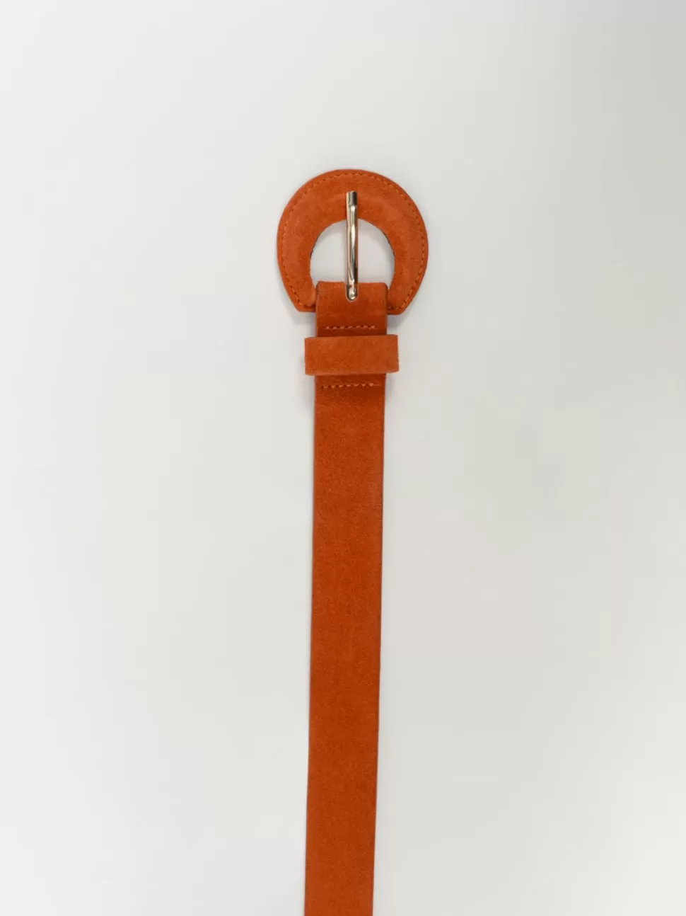 One Step Andrew - Ceinture Capucine En Cuir Velours Certifie Outlet