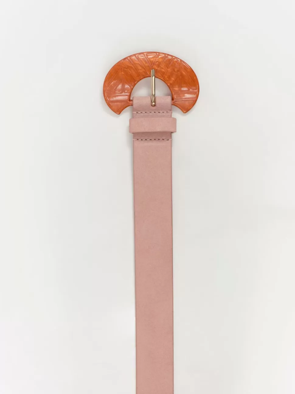 One Step Apis - Ceinture Rose En Cuir Velours Certifie Store