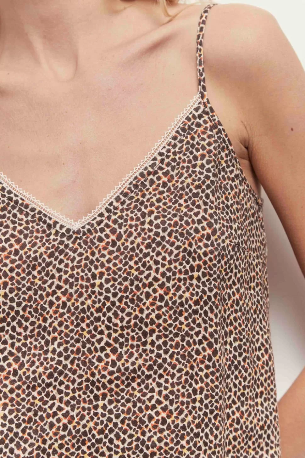 One Step Chiara - Top Sand A Imprime Mini Girafon Cheap