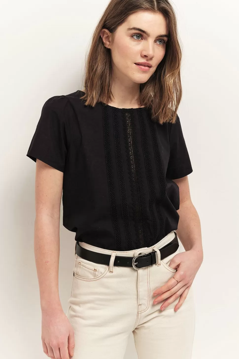 One Step Copal - Top Noir Ganses Dentelle Store