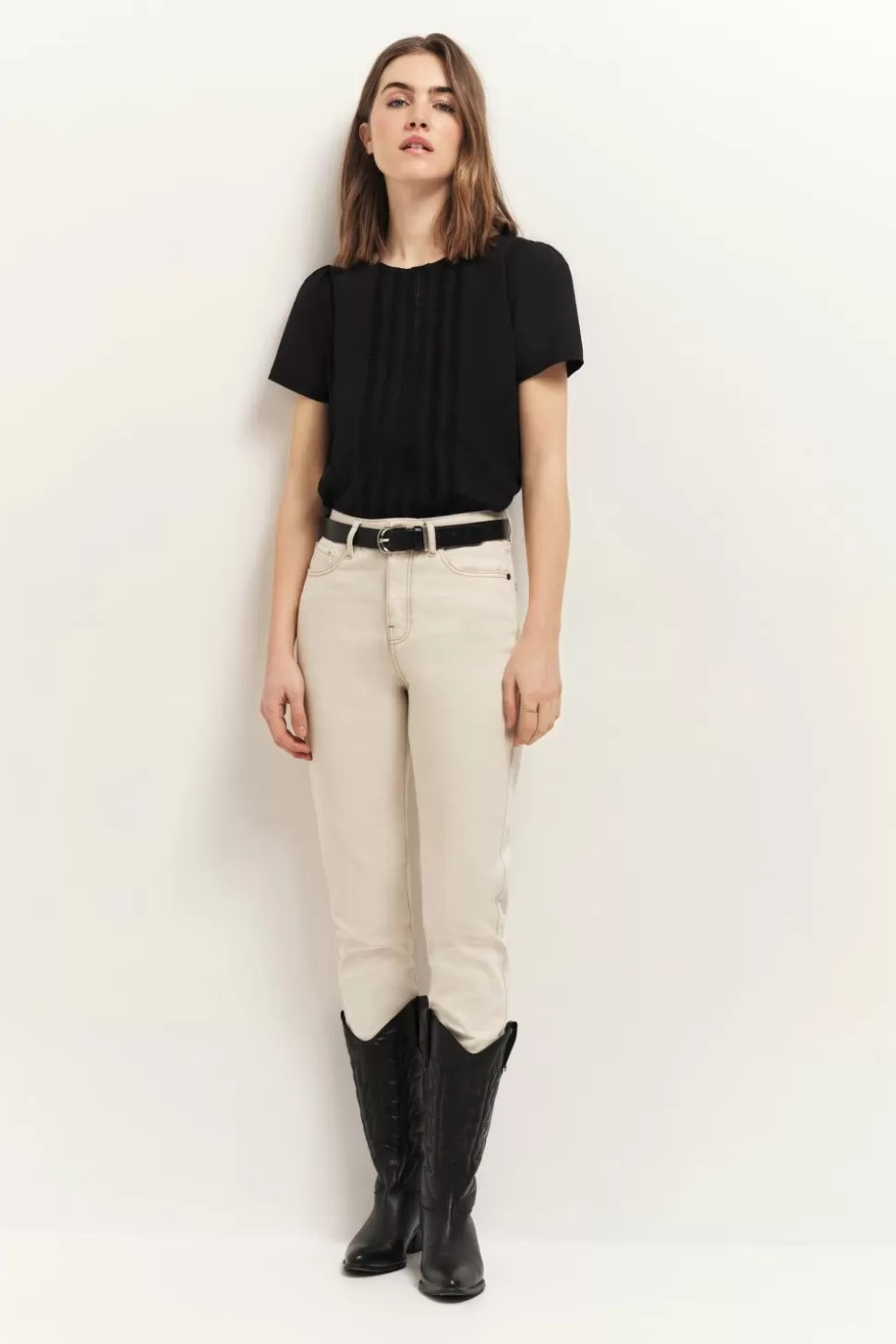 One Step Copal - Top Noir Ganses Dentelle Store