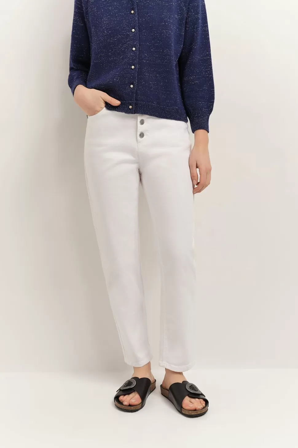 One Step Le Elsa - Jean Mom Blanc 7/8E Waterless Best