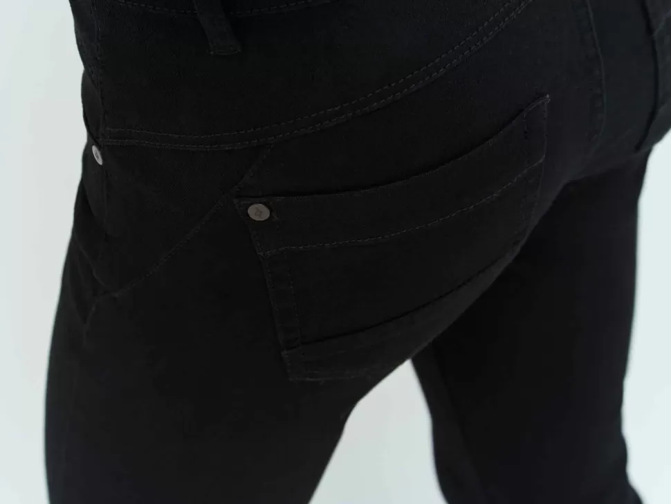 One Step Le Indi - Jean Slim Noir 7/8Eme Effet Push Up Hot