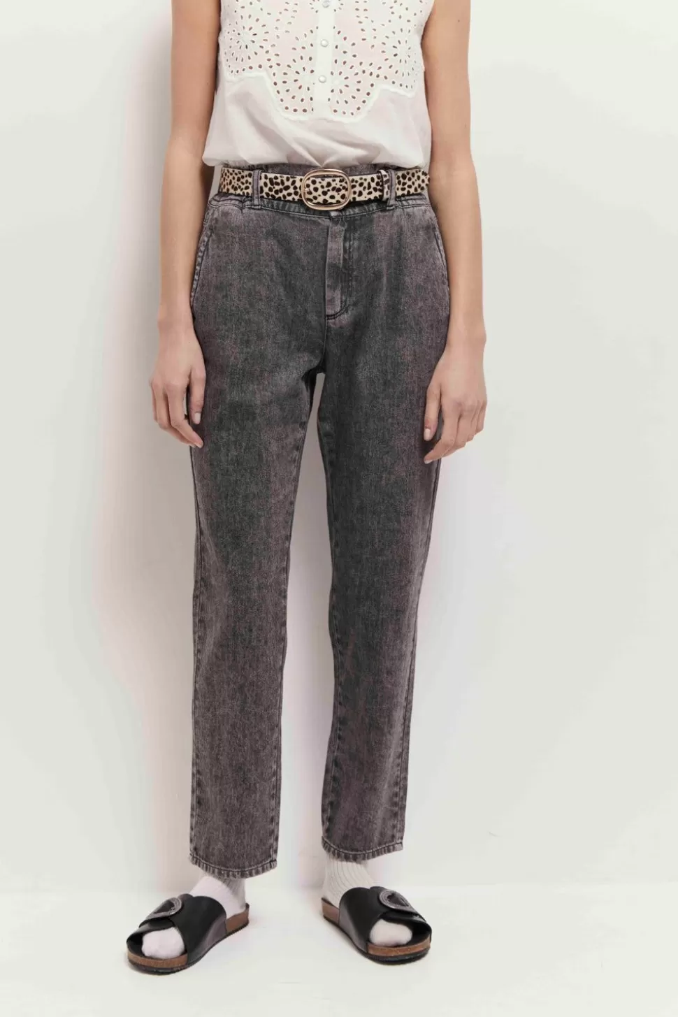 One Step Le Thylane - Jean Chino Opale Grey Online