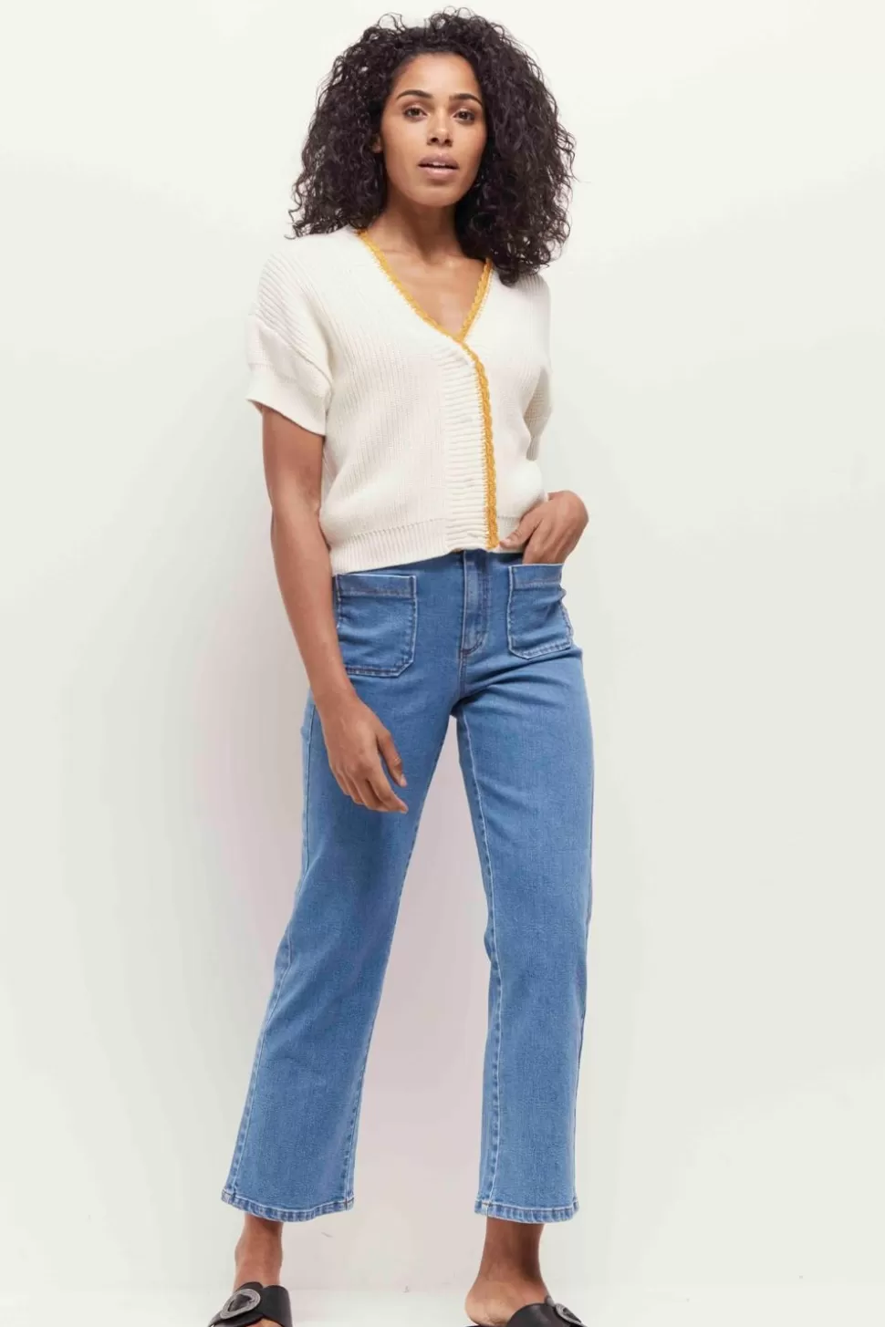 One Step Le Wilona - Jean Bootcut Baby Blue Waterless Cheap