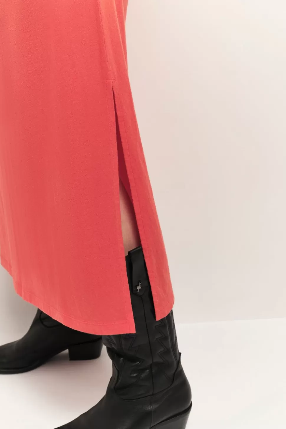 One Step Rivo - Robe Longue Corail Maille Effet Deep Dye Best Sale