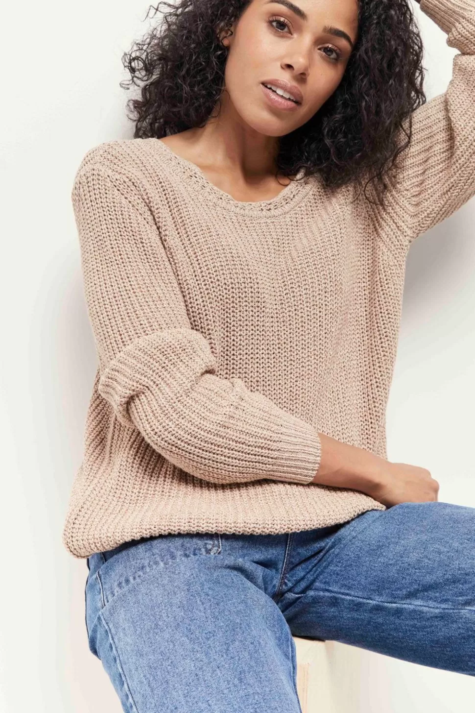 One Step Tammy - Pull Sesame Tricot Clearance