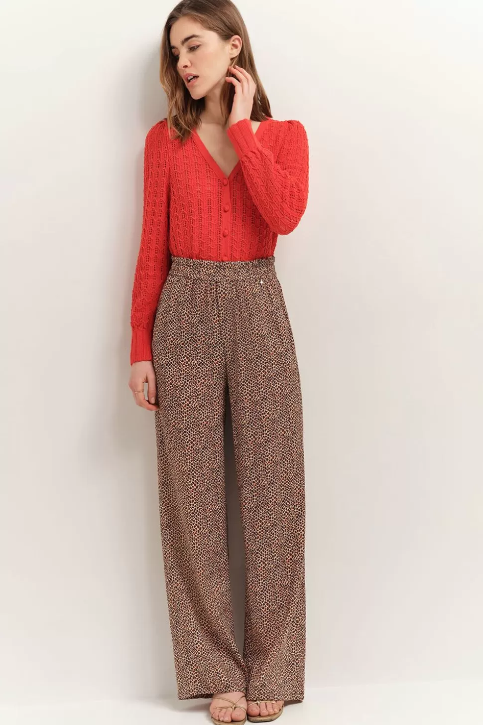 One Step Tarry - Cardigan Reversible Capucine Tricot Ajoure Fashion
